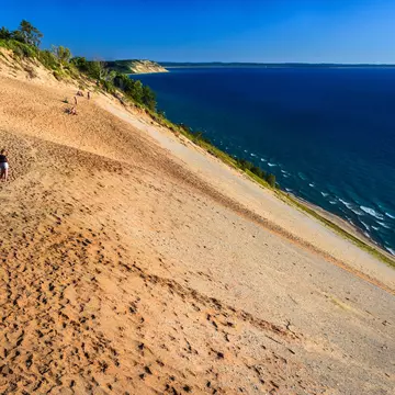 Get a state recreation passport to explore sites like the spectacular Sleeping Bear Dunes National Lakeshore © Posnov / Getty Images