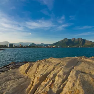 Hon Chong Promontory with view of the bay, Nha Trang, Vietnam, Indochina, Southeast Asia, Asia