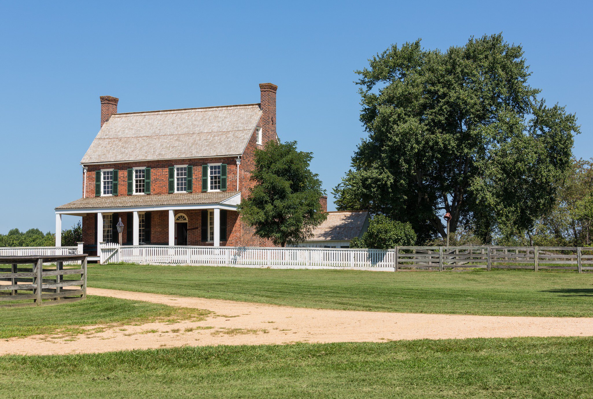 Clover Hill Tavern at Appomattox. Site of the surrender of Southern Army under General Robert E Lee to Ulysses S Grant April 9, 1865