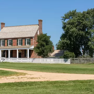 Clover Hill Tavern at Appomattox. Site of the surrender of Southern Army under General Robert E Lee to Ulysses S Grant April 9, 1865