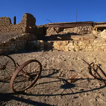 Harmony Borax Works in Death Valley.