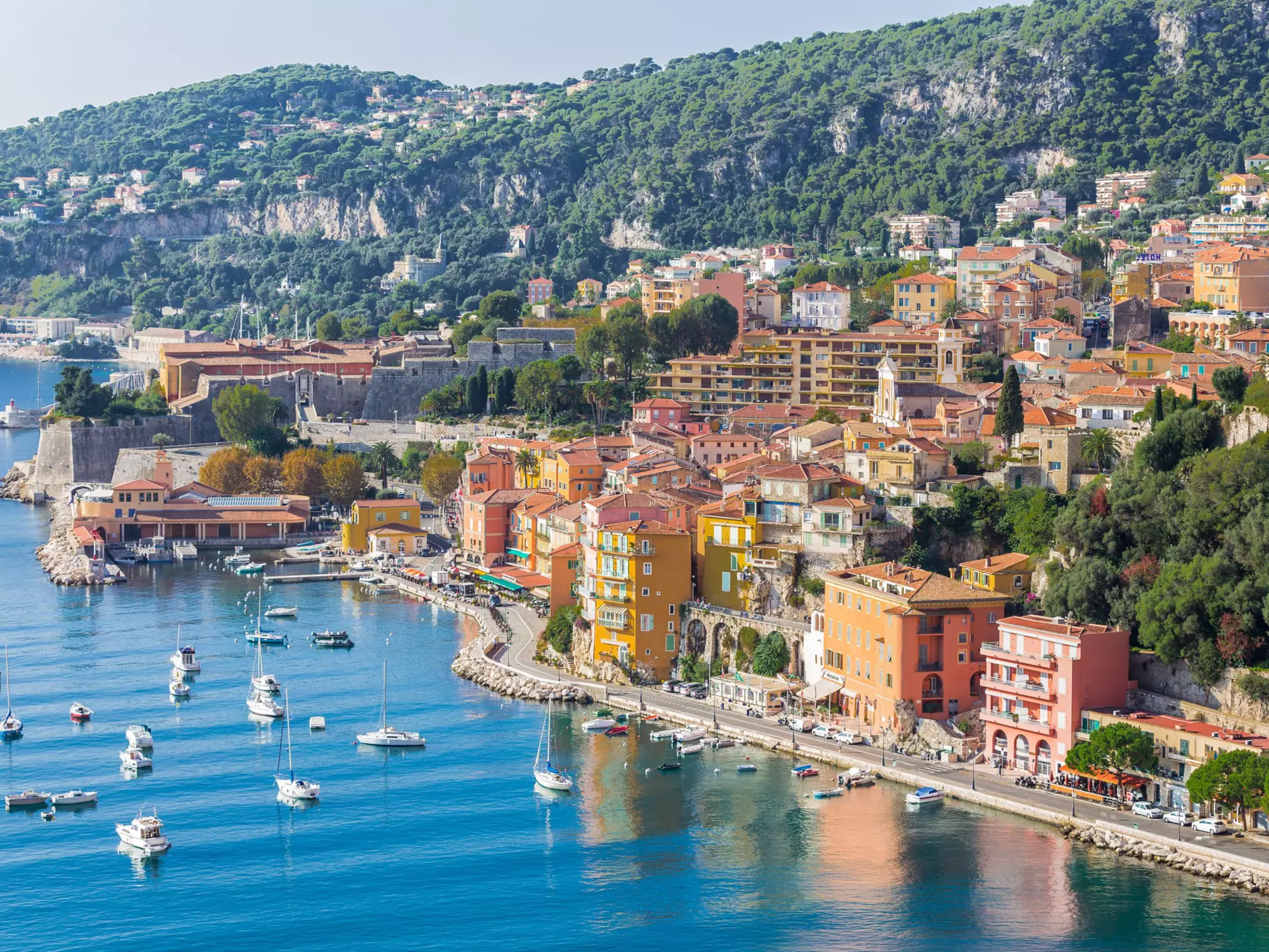 Villefranche-sur-Mer on the Côte d’Azur. Olga Vorontcova/Shutterstock