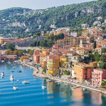 Villefranche-sur-Mer on the Côte d’Azur. Olga Vorontcova/Shutterstock
