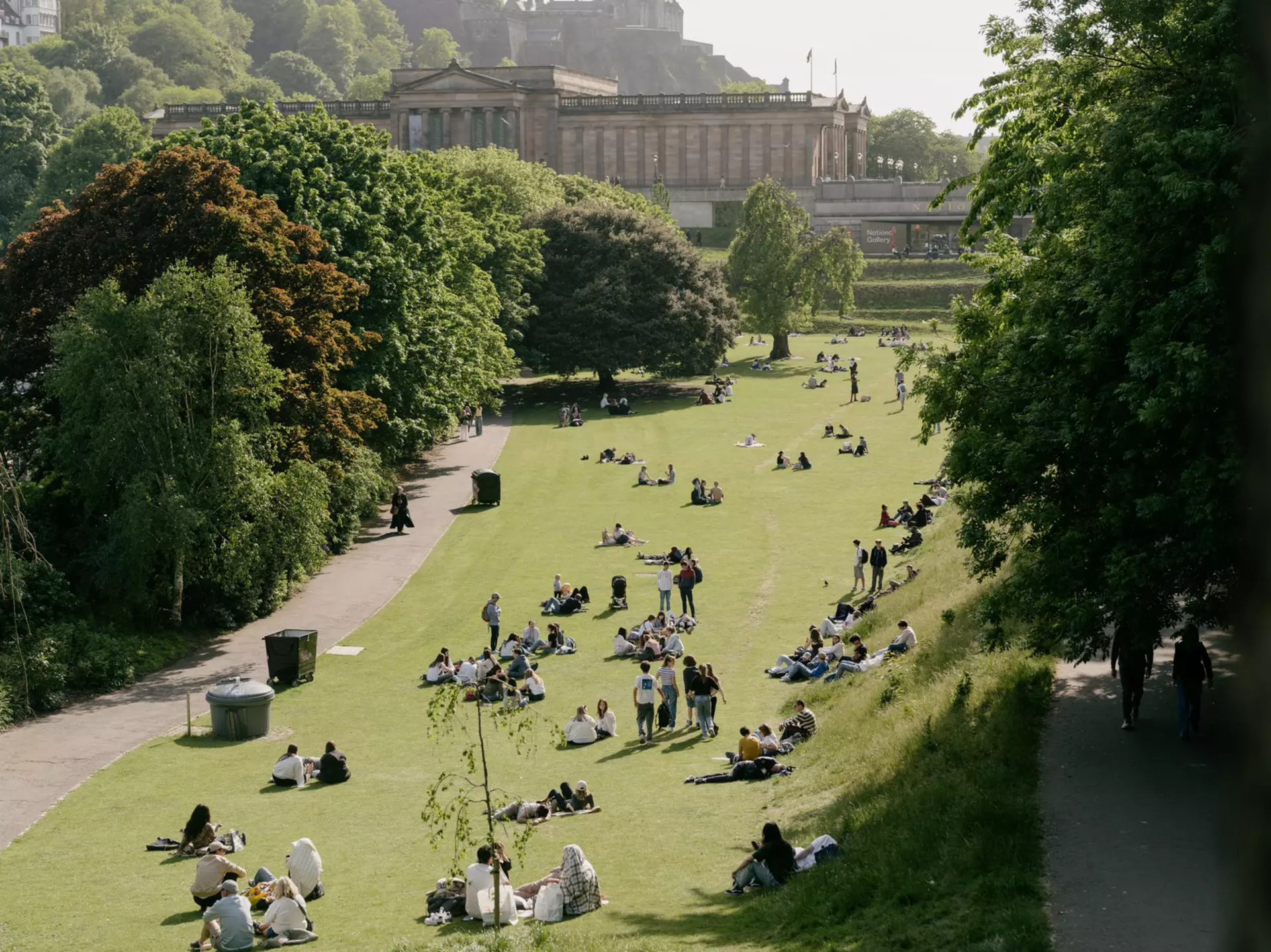 Scenes around Edinburgh, Scotland. June 2026.