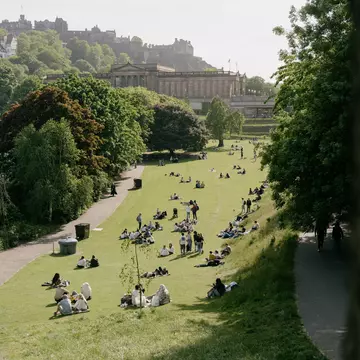 Scenes around Edinburgh, Scotland. June 2026.