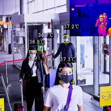 Passengers are tracked using thermal cameras © Izusek / E+ / Getty Images