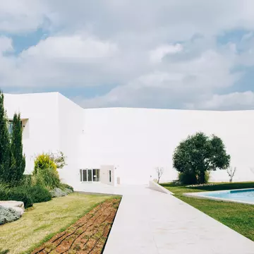The picture taken on the 2nd January 2019 shows the exterior of the Yasser Arafat Museum in Ramallah where Arafat spend his final years under siege from 2001 to 2004.