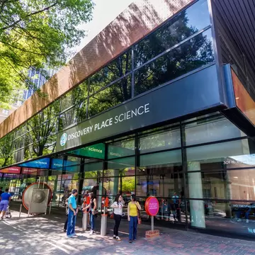 CHARLOTTE, NC, USA - APRIL 15: Discovery Place on April 15, 2017 in Charlotte, North Carolina.
Discovery Place Science

; Shutterstock ID 1060544870; your: Bridget Brown; gl: 65050; netsuite: Online Editorial; full: POI Image Update