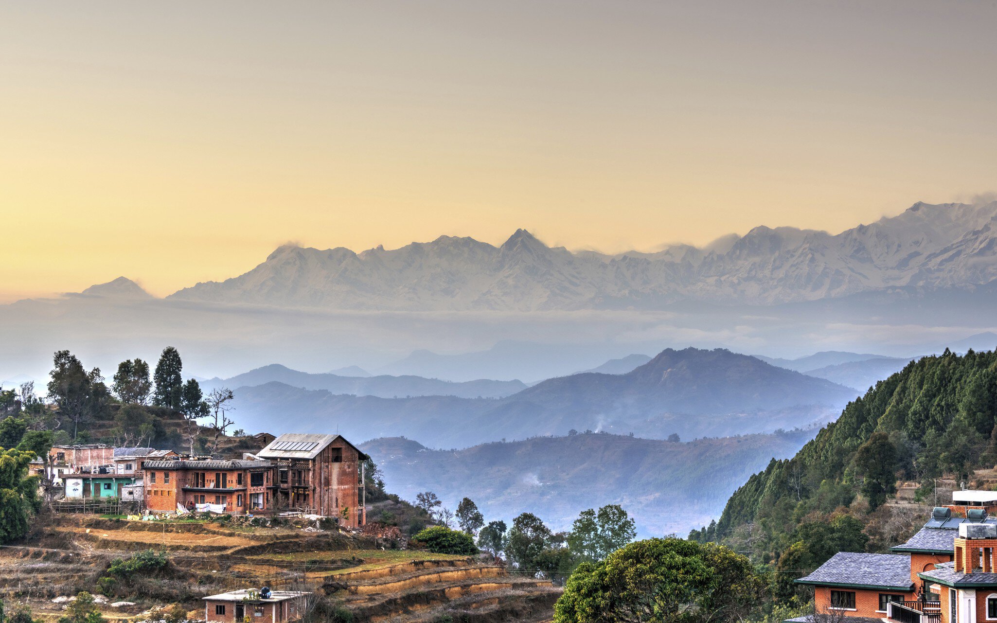 Bandipur village in Nepal