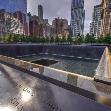 The National September 11 Memorial & Museum (also known as the 9/11 Memorial and 9/11 Memorial Museum) is the principal memorial and museum commemorating the September 11 attacks of 2001. The memorial is located at the World Trade Center site, Manhattan, New York. Photo taken in August
525749557
Outdoors, International Landmark, Horizontal, Photography, World, World Trade Center - Manhattan, New York City, Memorial, Cityscape, Manhattan - New York City, USA, Skyscraper, NY, National September 11 Memorial & Museum