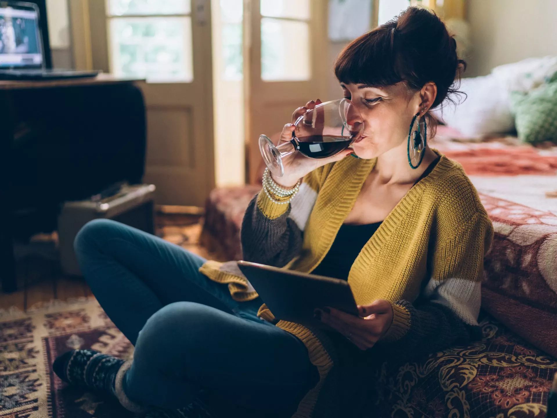 Wine is a time-honored way to connect to people and place. The COVID-19 pandemic doesn't need to change that © martin-dm / Getty Images