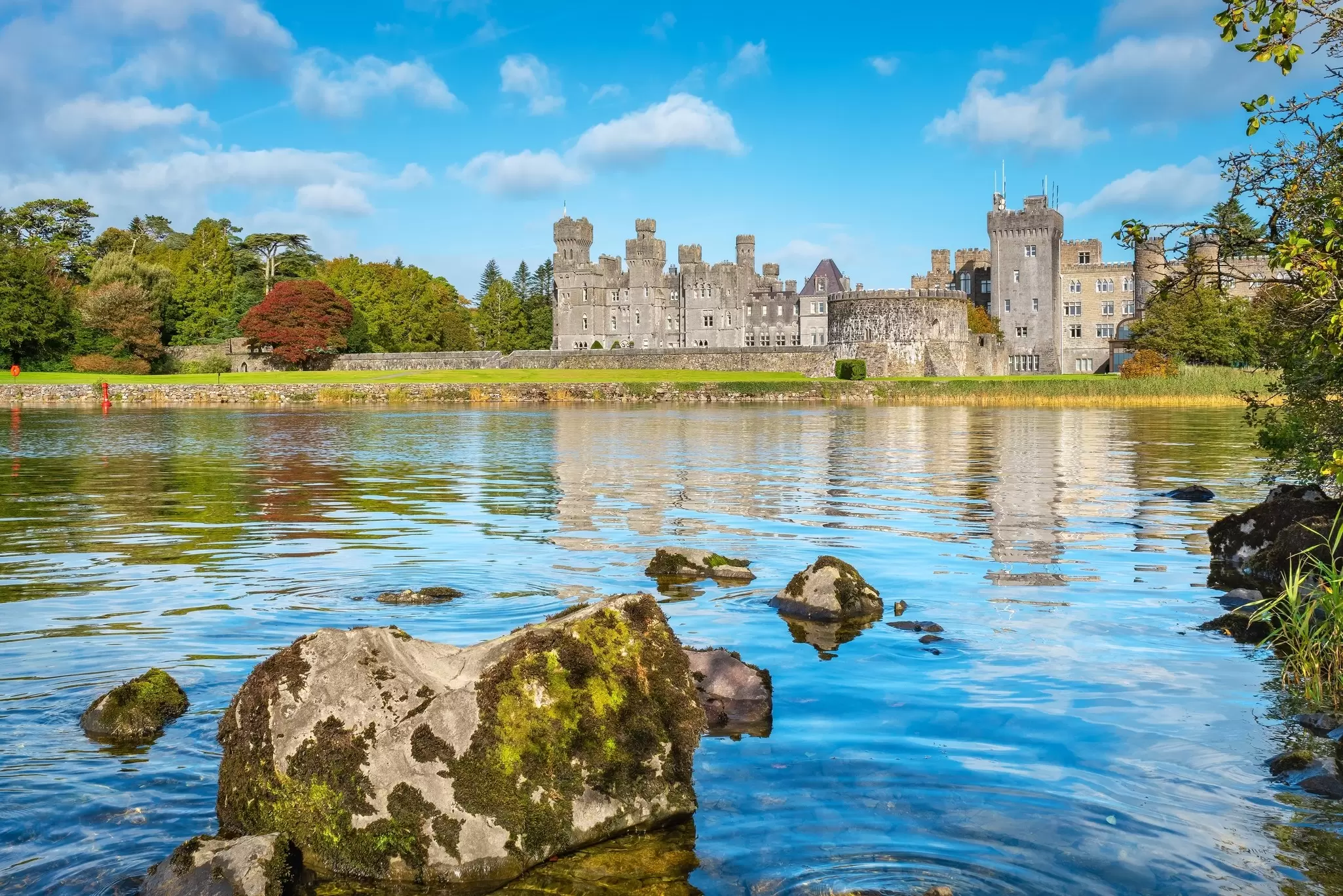 Ashford Castle in County Mayo, Ireland. Andrei Nekrassov/Shutterstock