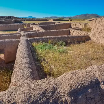 Casas Grandes (Paquime), a prehistoric archaeological site in Chihuahua, Mexico. It is a UNESCO World Heritage Site.