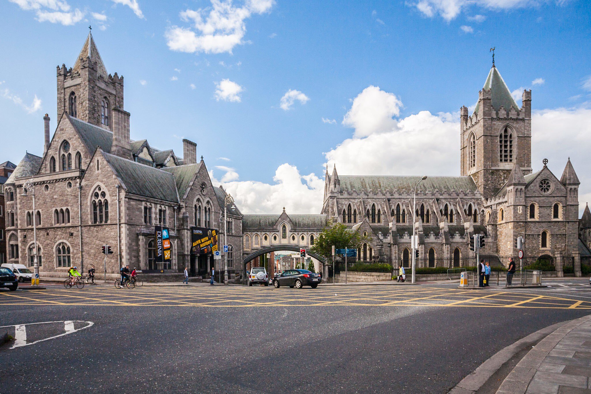 Christchurch Cathedral in Dublin, Ireland