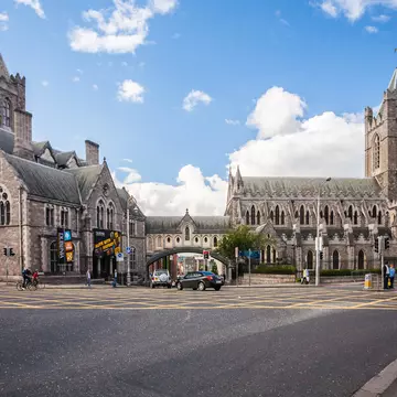Christchurch Cathedral in Dublin, Ireland