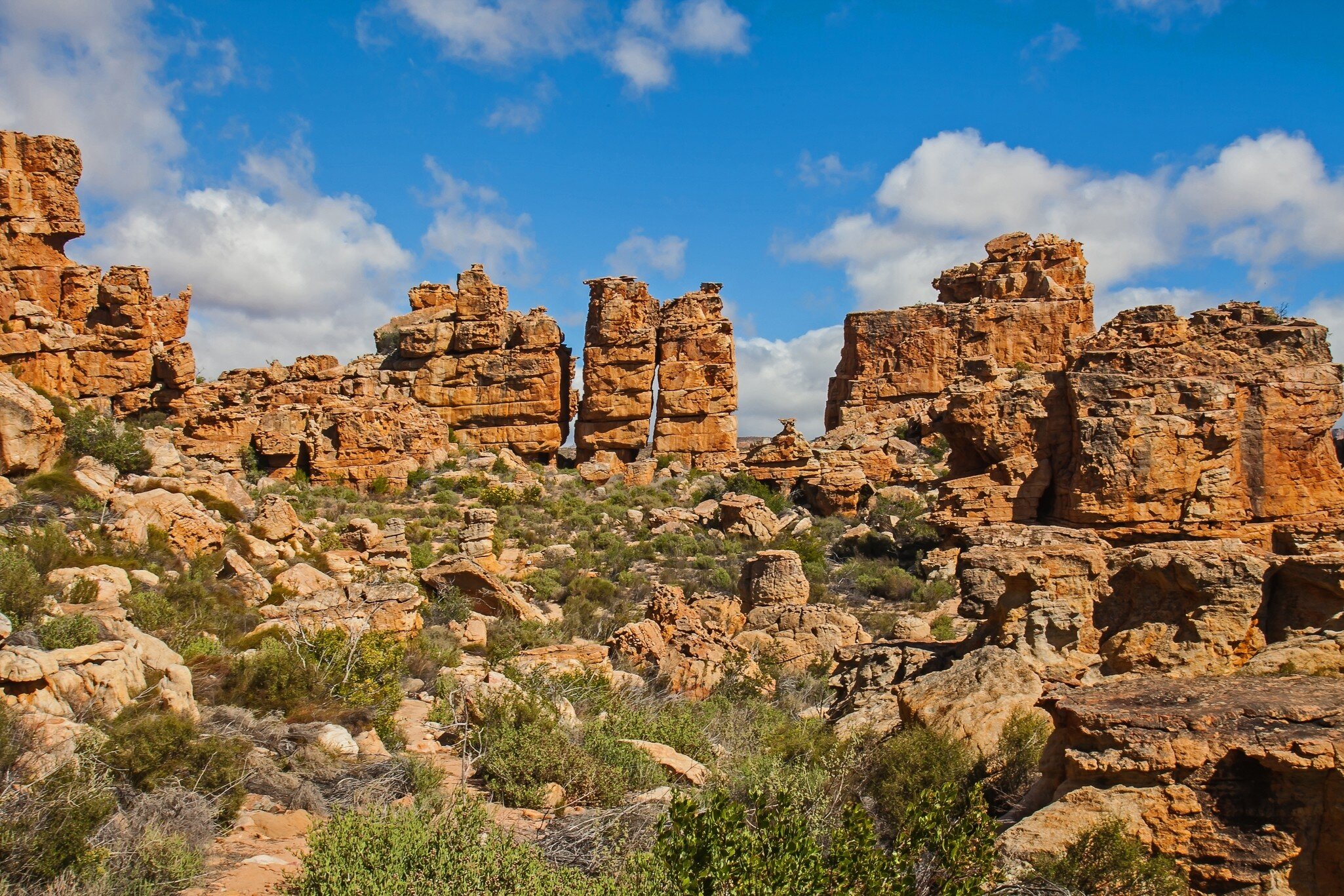 Interesting rock formations at Truitjieskraal in the Cederberg Wilderness Area, Western Cape, South Africa; Shutterstock ID 2303846823;