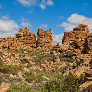 Interesting rock formations at Truitjieskraal in the Cederberg Wilderness Area, Western Cape, South Africa; Shutterstock ID 2303846823;