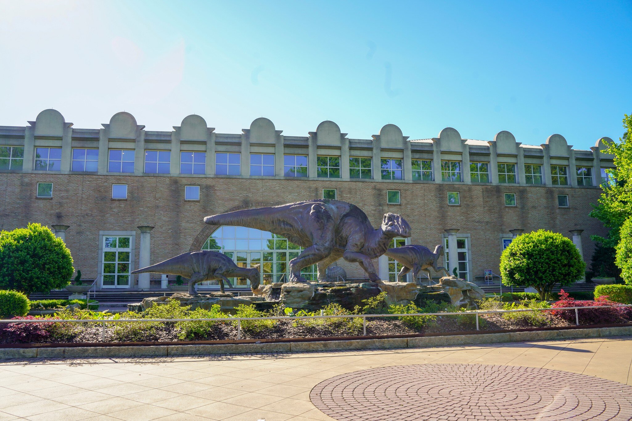 Atlanta, USA - April 28, 2019 : Facade of Fernbank Museum of Natural History in Atlanta. The museum's exhibits attract more than 400,000 visitors a year. - Image; Shutterstock ID 1389725495;