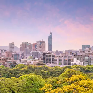 Lively Fukuoka is surrounded by serene landscapes. f11photo / Getty Images