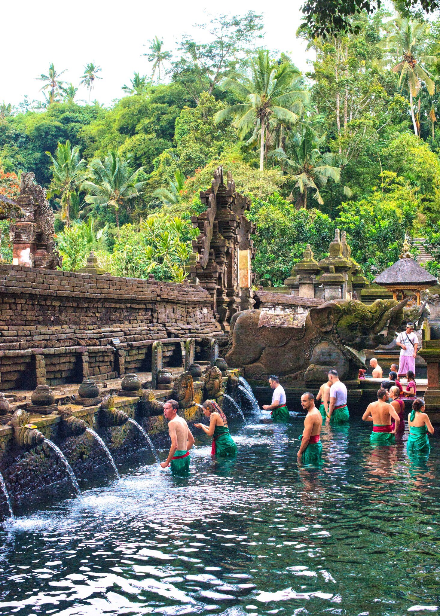 Bali, Indonesia - July 27,2022 : Tirta Empul Temple at Tampaksiring village, Gianyar regency, Bali, Indonesia. On a hot humid morning. This is a very popular spot for tourists to got to., License Type: media, Download Time: 2026-02-06T17:25:21.000Z, User: meg3348277, Editorial: true, purchase_order: 56530 - Guidebooks, job: Global Publishing-WIP, client: Lonely Planet – Bali, Lombok & Nusa Tenggara 20, other: Megan Cassidy