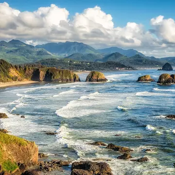 Cannon Beach on the Oregon Coast. Richard Jennings/Getty Images
