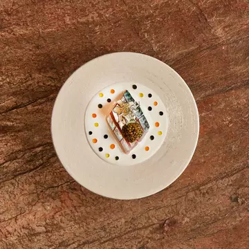 Yayoi Kusama, with smoked mackerel, fermented horseradish, black radish, oscietra caviar_PC_Duygu Turkmen (1).jpg