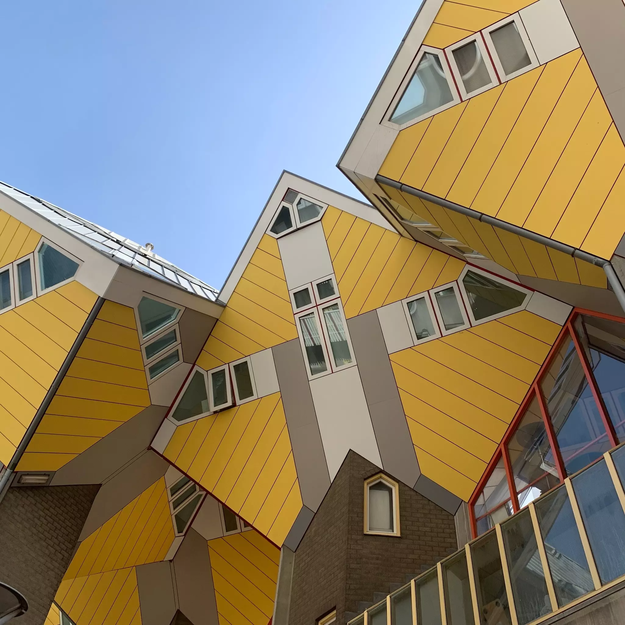 A cube house in Rotterdam