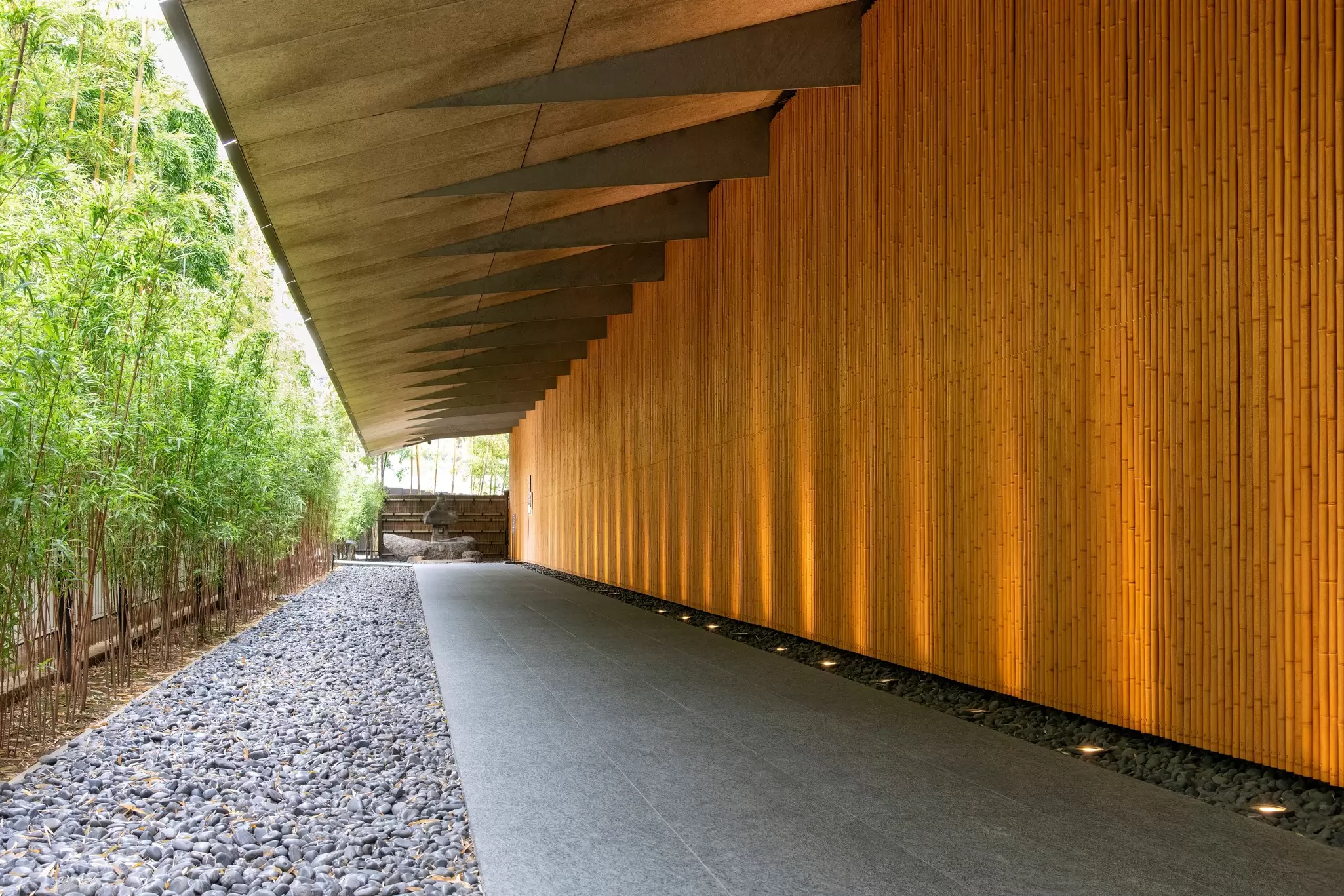 Tokyo, Japan-April 22, 2023;  Entrance of art museum Nezu, formerly known as the Nezu Institute of Fine Arts which houses the private collection of pre-modern Japanese art, License Type: media, Download Time: 2026-02-05T18:19:59.000Z, User: LP_LHorst, Editorial: true, purchase_order: 56530 - Guidebooks, job: Photo Editorial, client: Tokyo 15 book, other: Lyn Horst