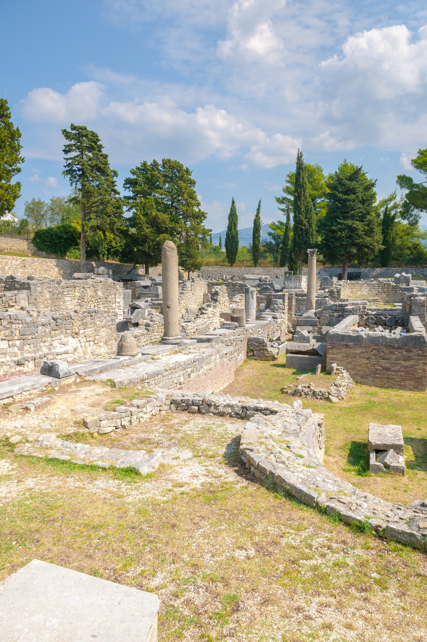 Ruins of Ancient Roman Salona (Solin) near Split, Dalamatia. Croatia, License Type: media, Download Time: 2026-02-11T20:01:25.000Z, User: LP_YKhanna, Editorial: false, purchase_order: 65050 - Digital Destinations and Articles, job: LP, client: App Content, other: Yuvraj Khanna