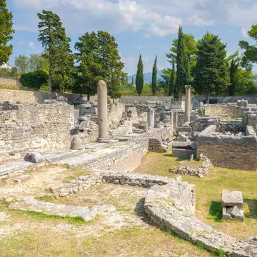 Ruins of Ancient Roman Salona (Solin) near Split, Dalamatia. Croatia, License Type: media, Download Time: 2026-02-11T20:01:25.000Z, User: LP_YKhanna, Editorial: false, purchase_order: 65050 - Digital Destinations and Articles, job: LP, client: App Content, other: Yuvraj Khanna