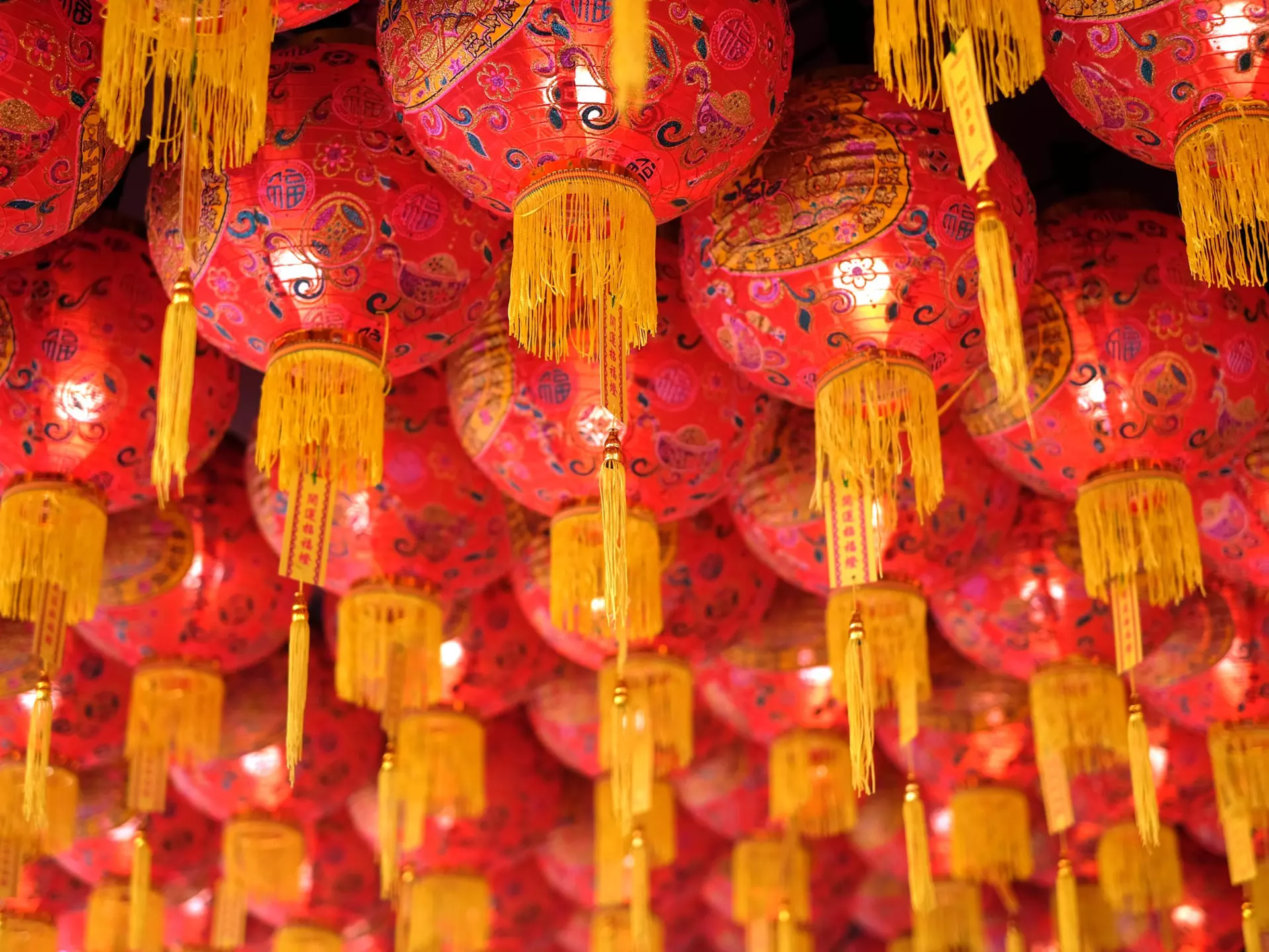 Lanterns in Georgetown, Penang, Malaysia.