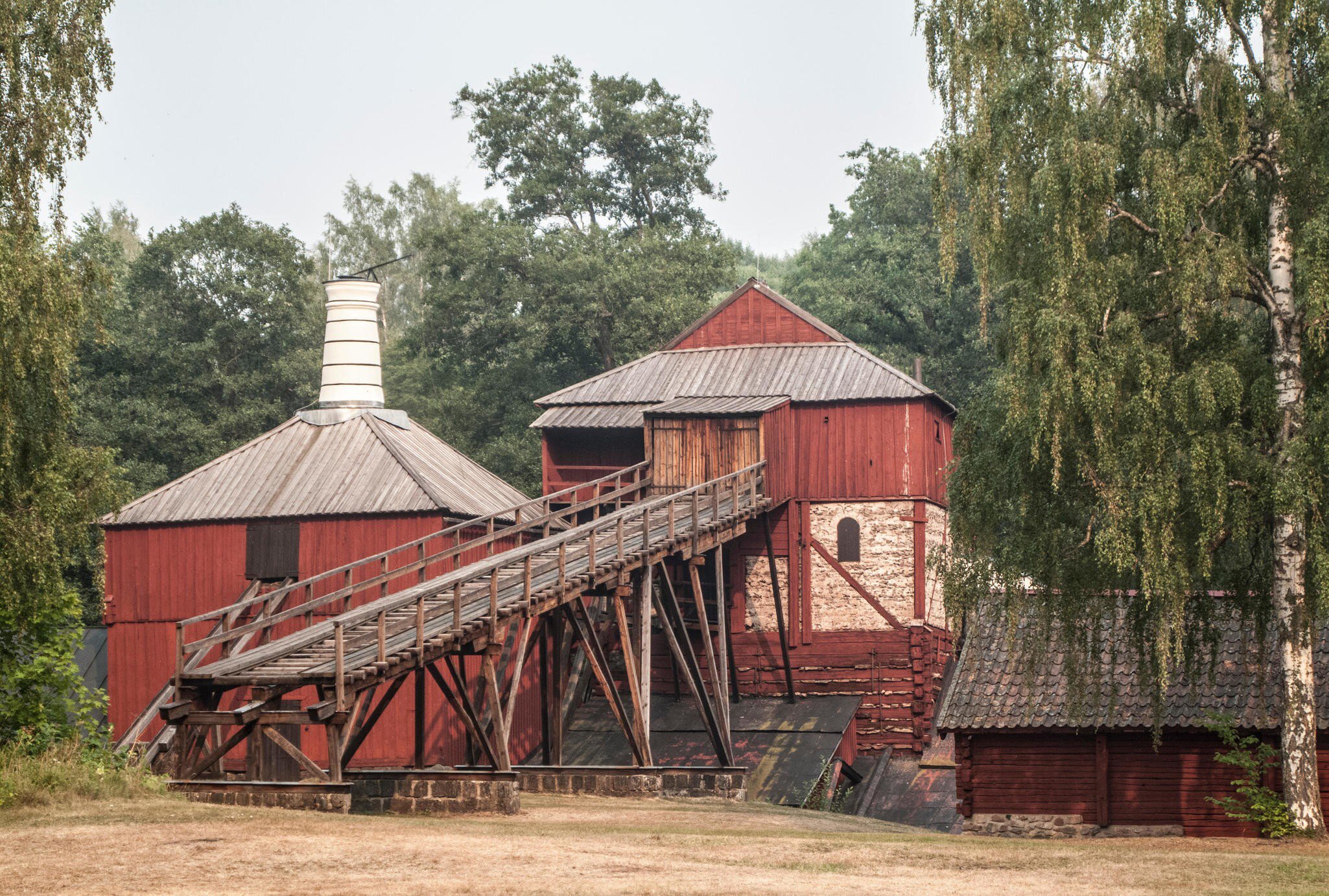 Engelsberg Ironworks. This site is the best-preserved and most complete example of this type of Swedish ironworks. Sweden - UNESCO World Heritage Site; Shutterstock ID 85469098;