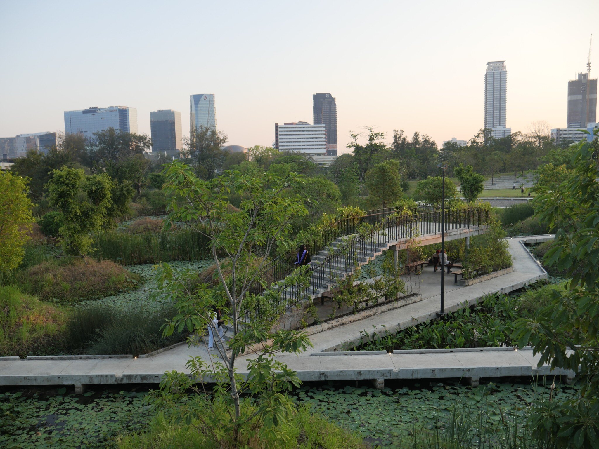 Bangkok, Thailand-February 4, 2024:People at Bangkok Forest Park (Benjakitti Forest Park) locates in the central part of Bangkok. It’s also a new tourist attraction. , License Type: media, Download Time: 2025-05-28T10:04:32.000Z, User: lonelyplanetmedia, Editorial: true, purchase_order: 65050 - Digital Destinations and Articles, job: Global Publishing WIP, client: Global Publishing WIP, other: Peterson Haggarty // SS Comp Ingestion