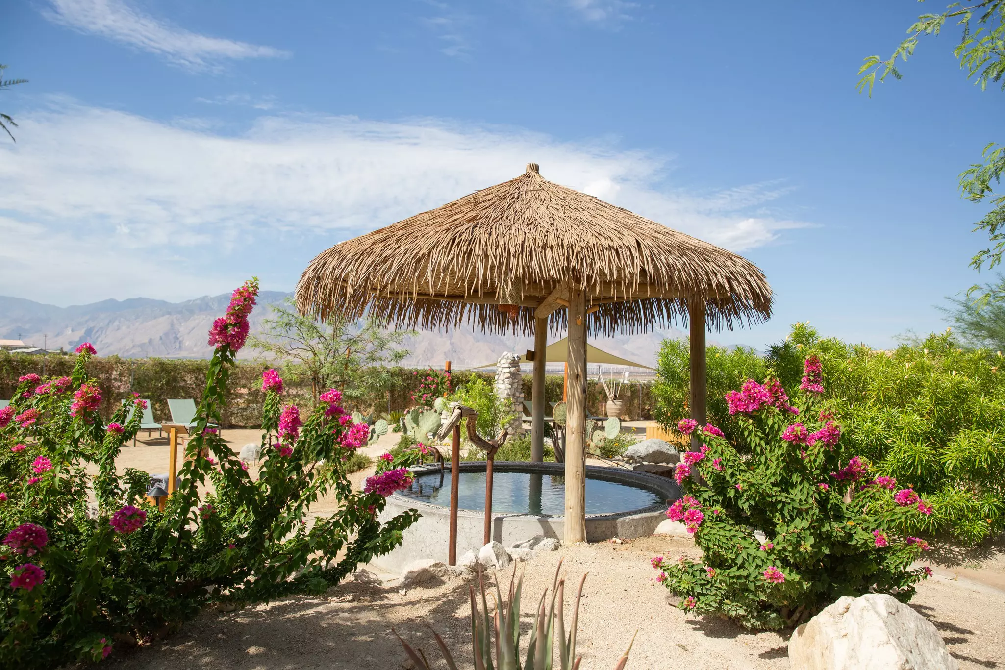 Azure Palm Hot Springs. Courtesy of Visit Greater Palm Springs