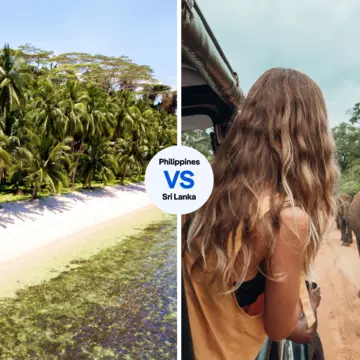 The glorious beaches the Philippines, or the elephants of Sri Lanka? © Stocksy; Getty Images