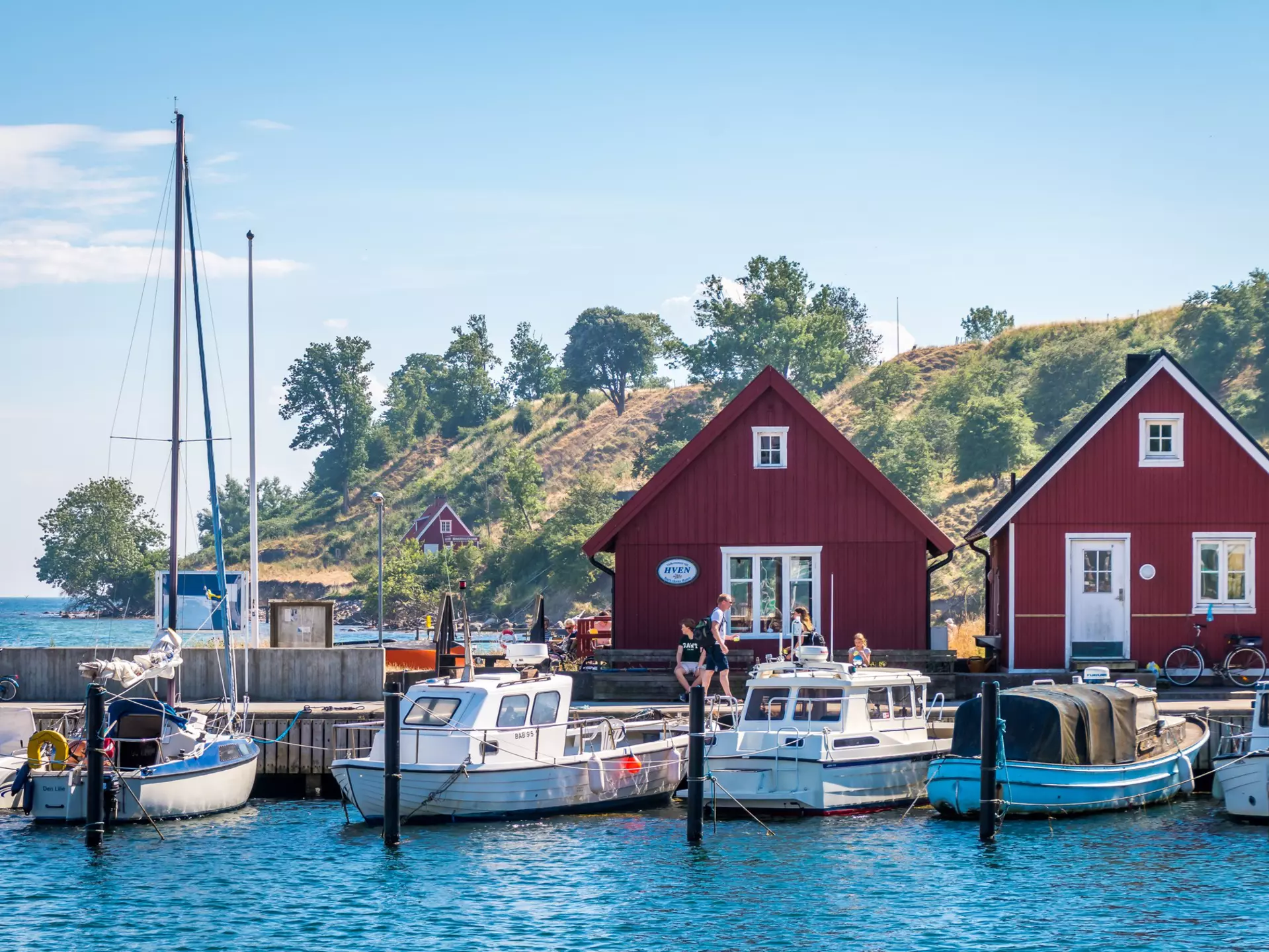 Hven (Ven) island in Sweden is just a 90 minute boat ride away from Copenhagen. Alex W / Shutterstock