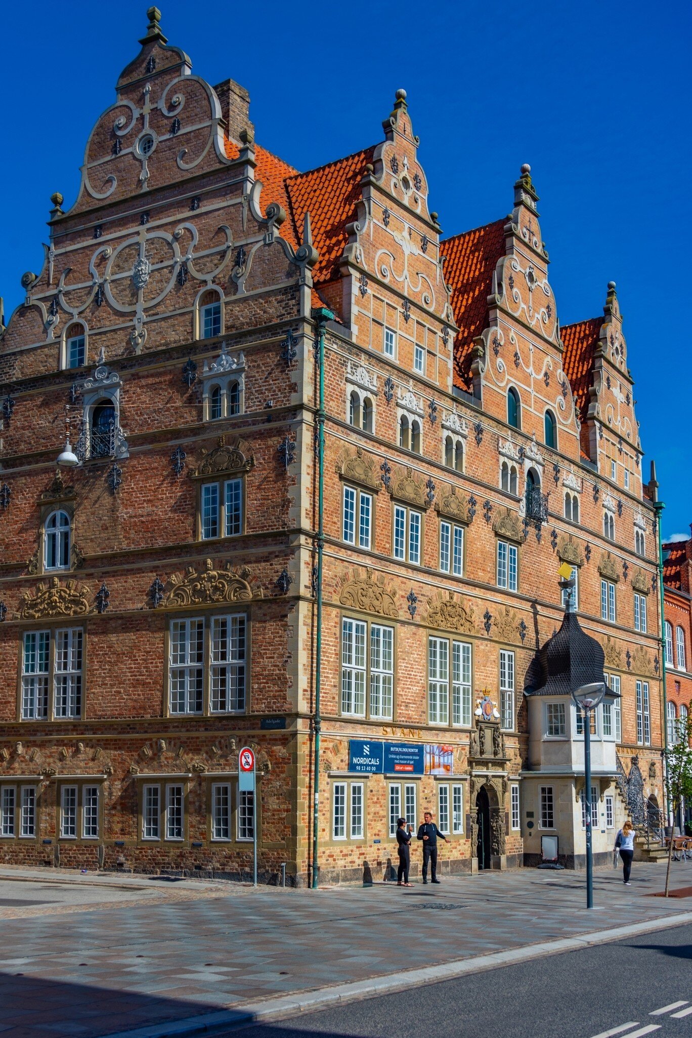 Jens Bangs Stenhus in Danish town Aalborg, Denmark.