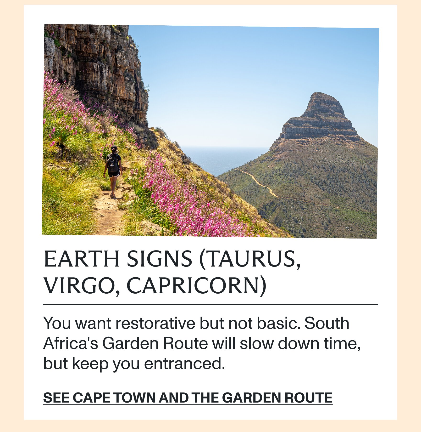 See Cape Town and the Garden Route