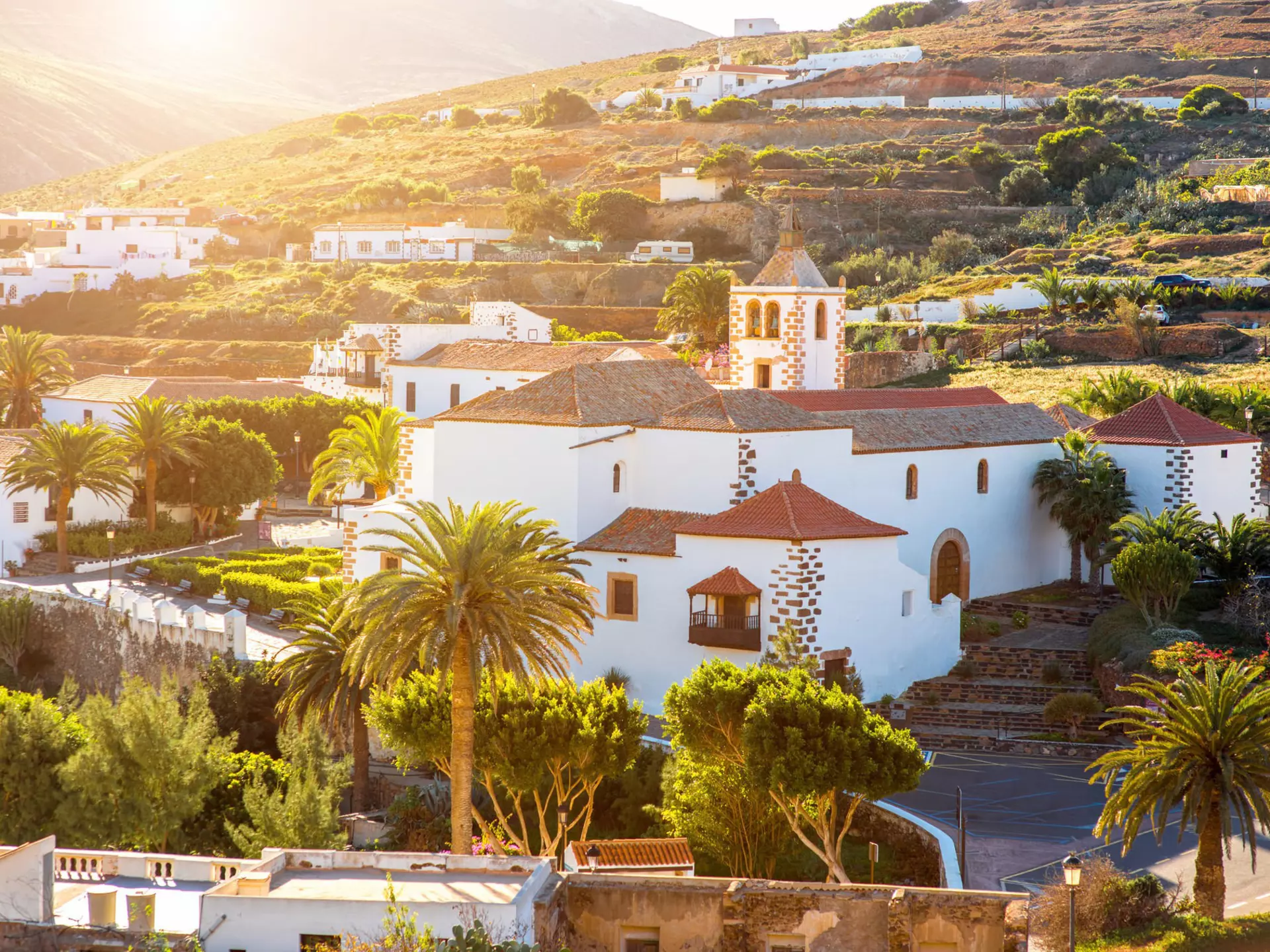 Betancuria village on Fuerteventura island