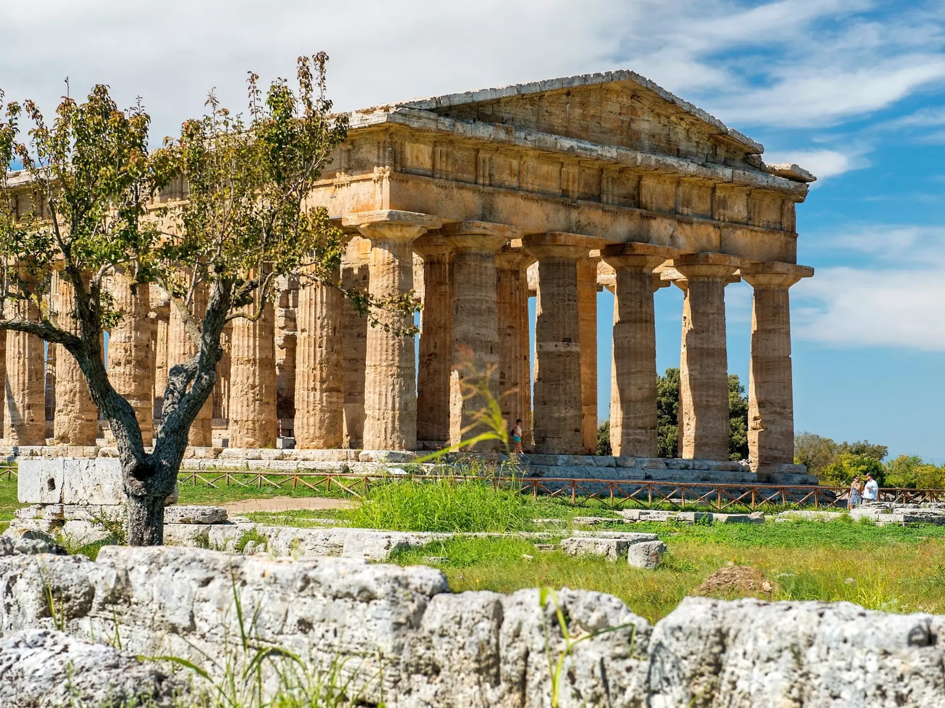 There are so many natural and man-made wonders in Cilento, including incredible Greek ruins such as the Temple of Hera II in Paestum. Irisphoto1/Shutterstock