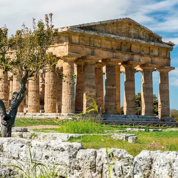 There are so many natural and man-made wonders in Cilento, including incredible Greek ruins such as the Temple of Hera II in Paestum. Irisphoto1/Shutterstock