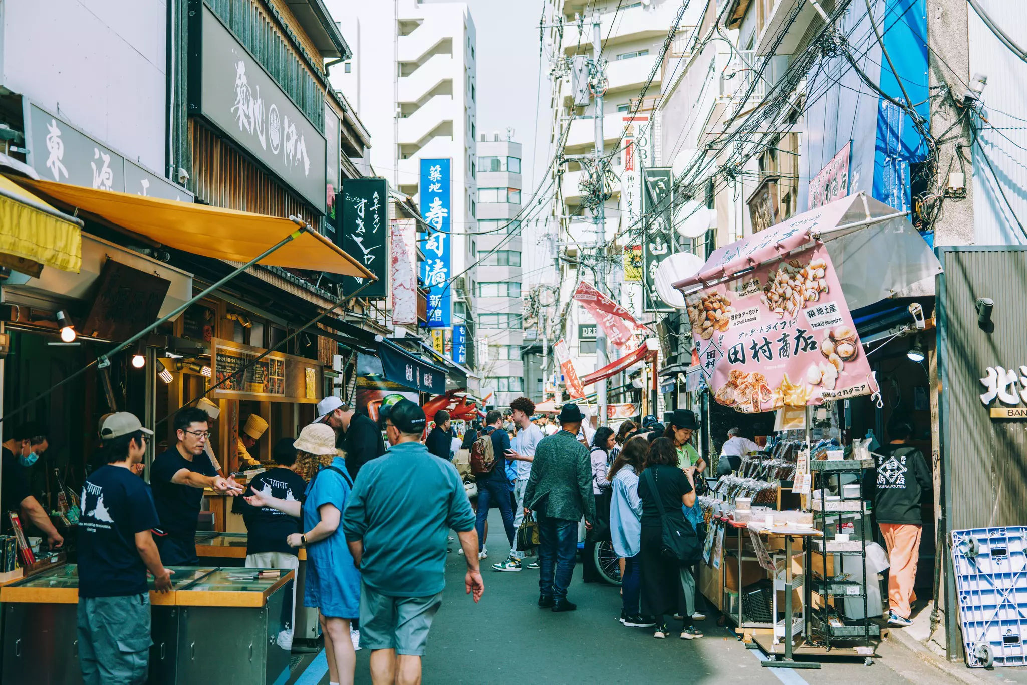 Tsukiji Market in Tokyo, Japan
