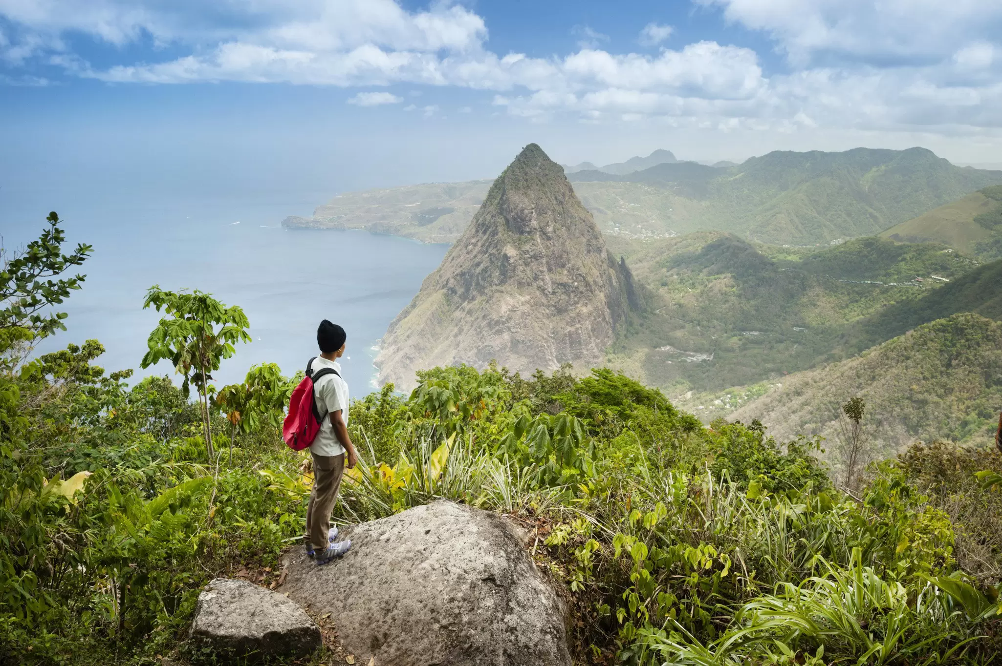 The at-home testing kit is also available for passengers traveling internationally to St Lucia, Grenada and Belize ©Justin Foulkes/Lonely Planet