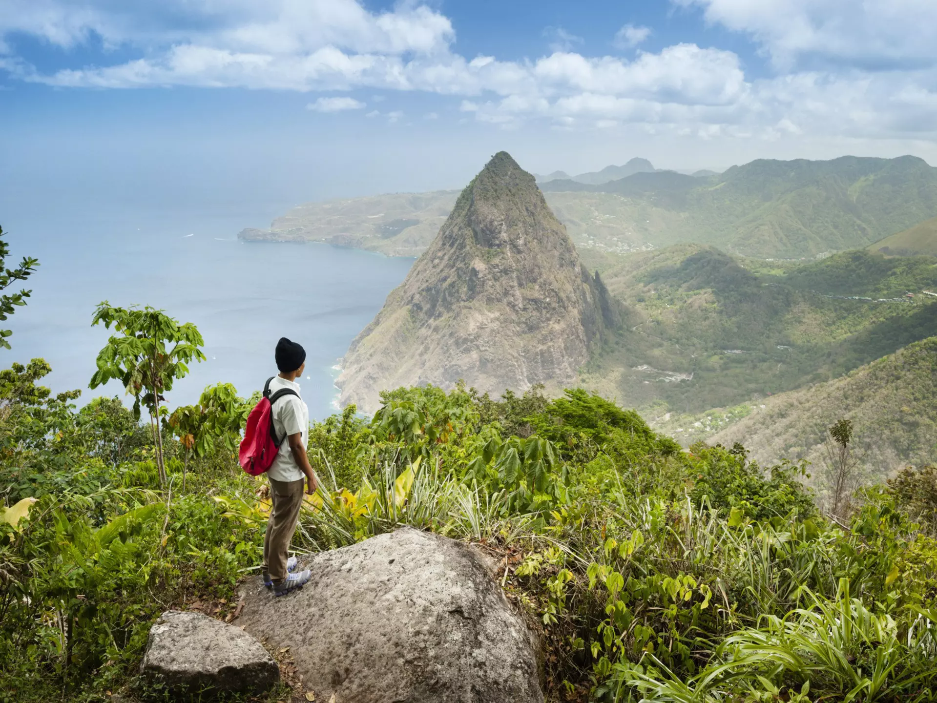 The at-home testing kit is also available for passengers traveling internationally to St Lucia, Grenada and Belize ©Justin Foulkes/Lonely Planet