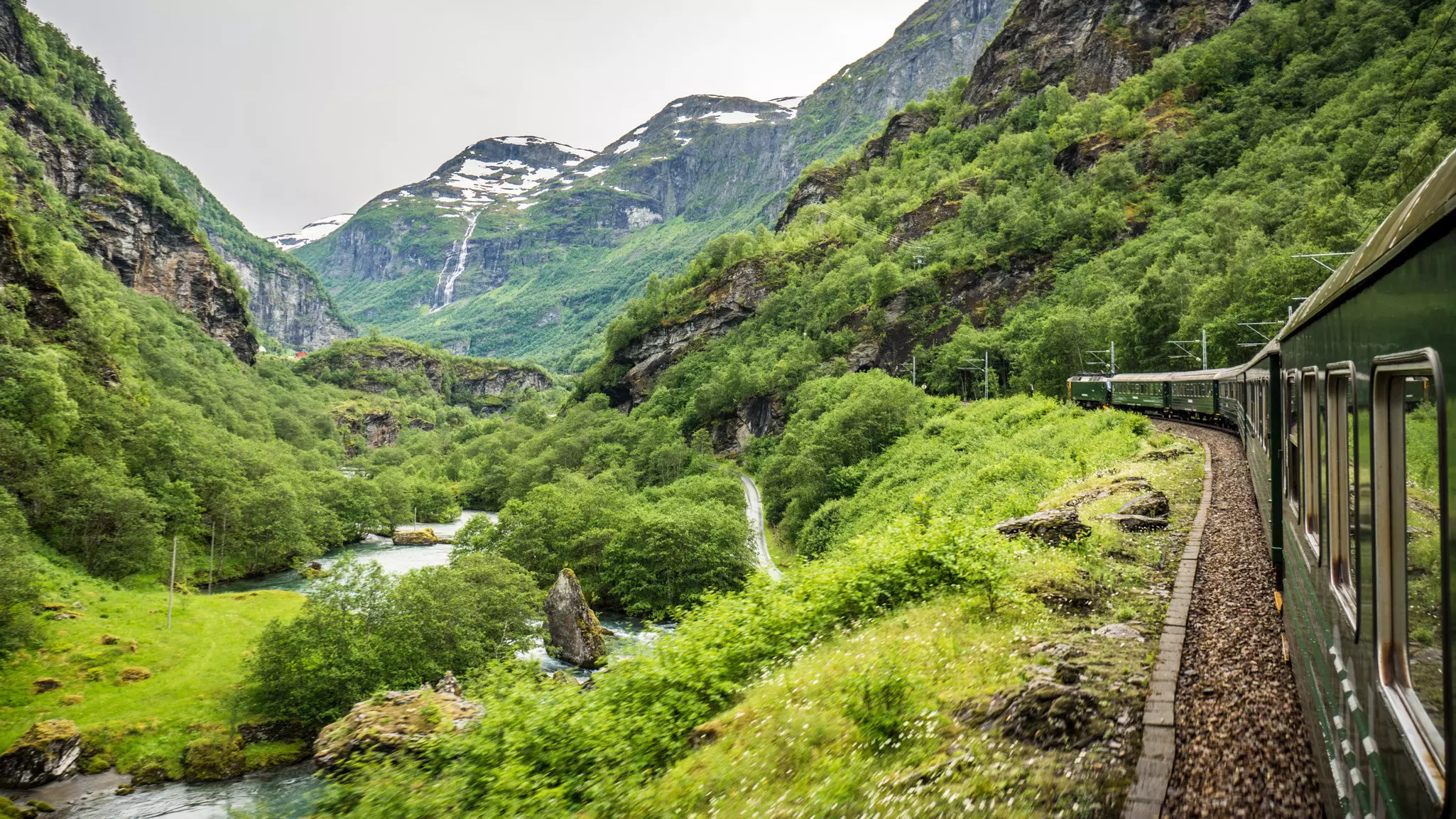 Enjoy a scenic journey on Norway's rail network © Time, Life, Enjoy... / Getty Images