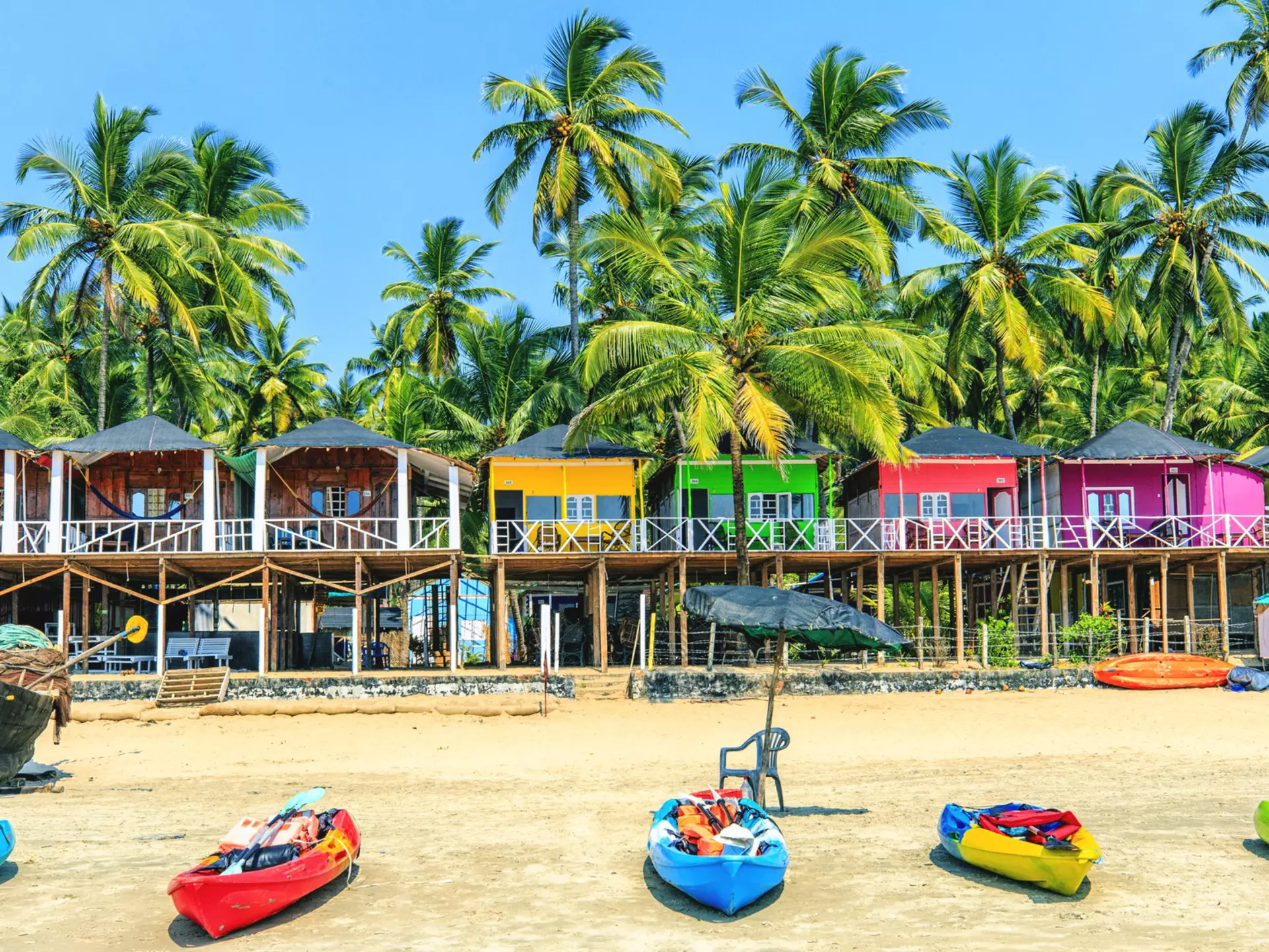 Goa offers blissful beaches, historic towns, spice plantations, bird-thronged wildlife sanctuaries and more. Guzel Gashigullina/Shutterstock