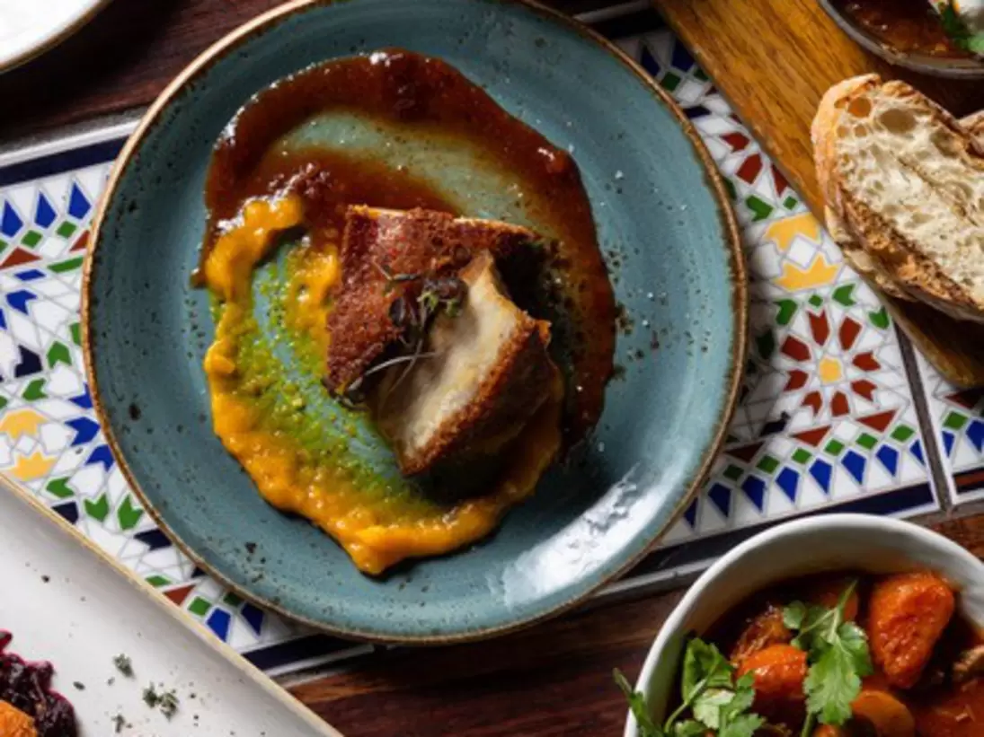 Dishes at the Simply Spanish restaurant in Melbourne, Australia. 