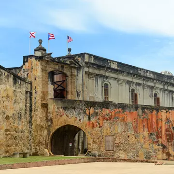 Castillo de San Cristobal, San Juan, Puerto Rico.