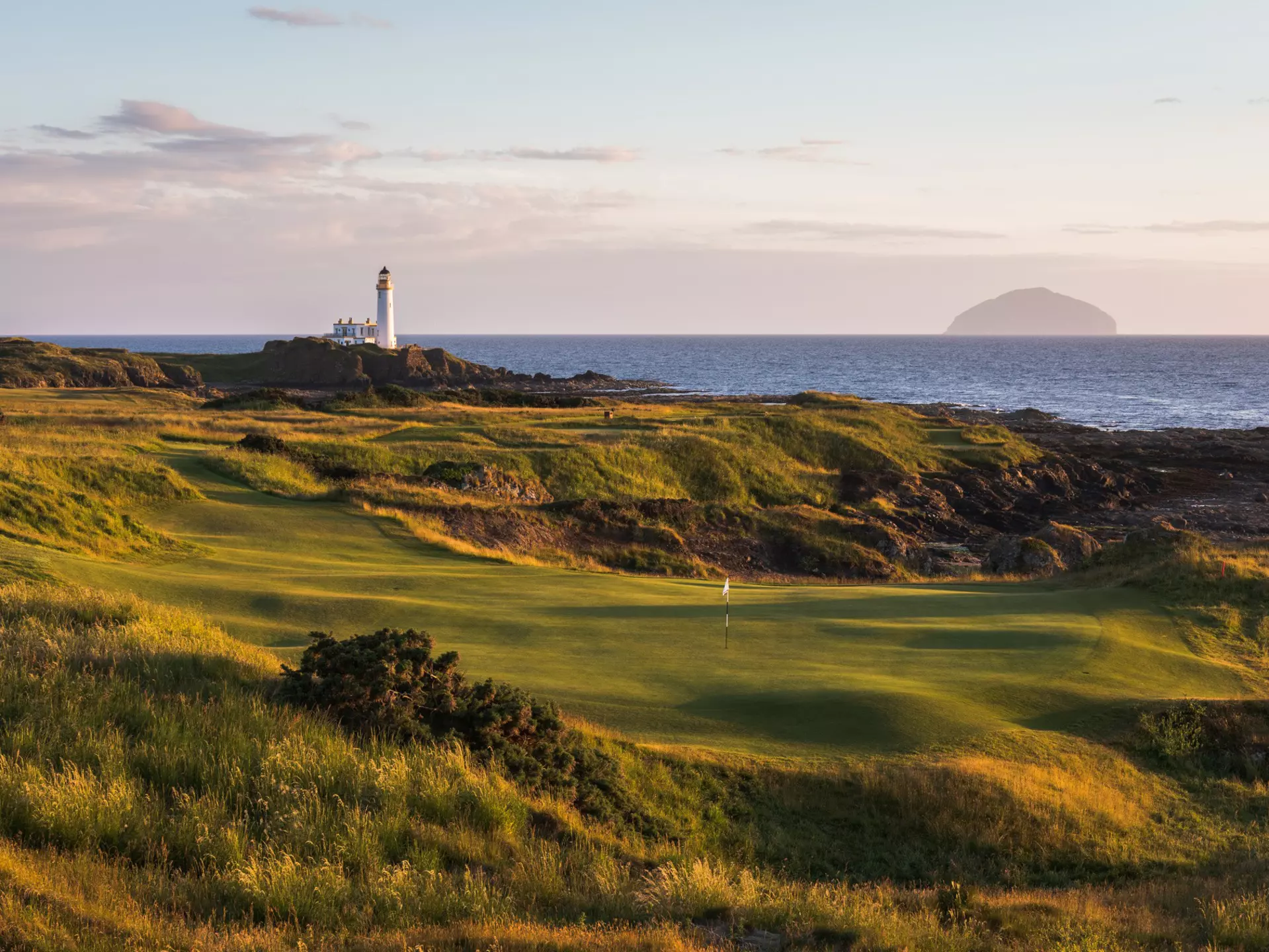 The Turnberry golf course lighthouse. Dale Kelly / Shutterstock