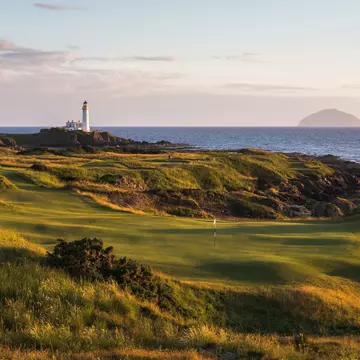 The Turnberry golf course lighthouse. Dale Kelly / Shutterstock